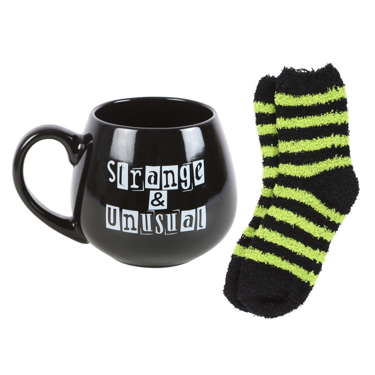 Halloween - Strange and Unusual Mug and Socks Set