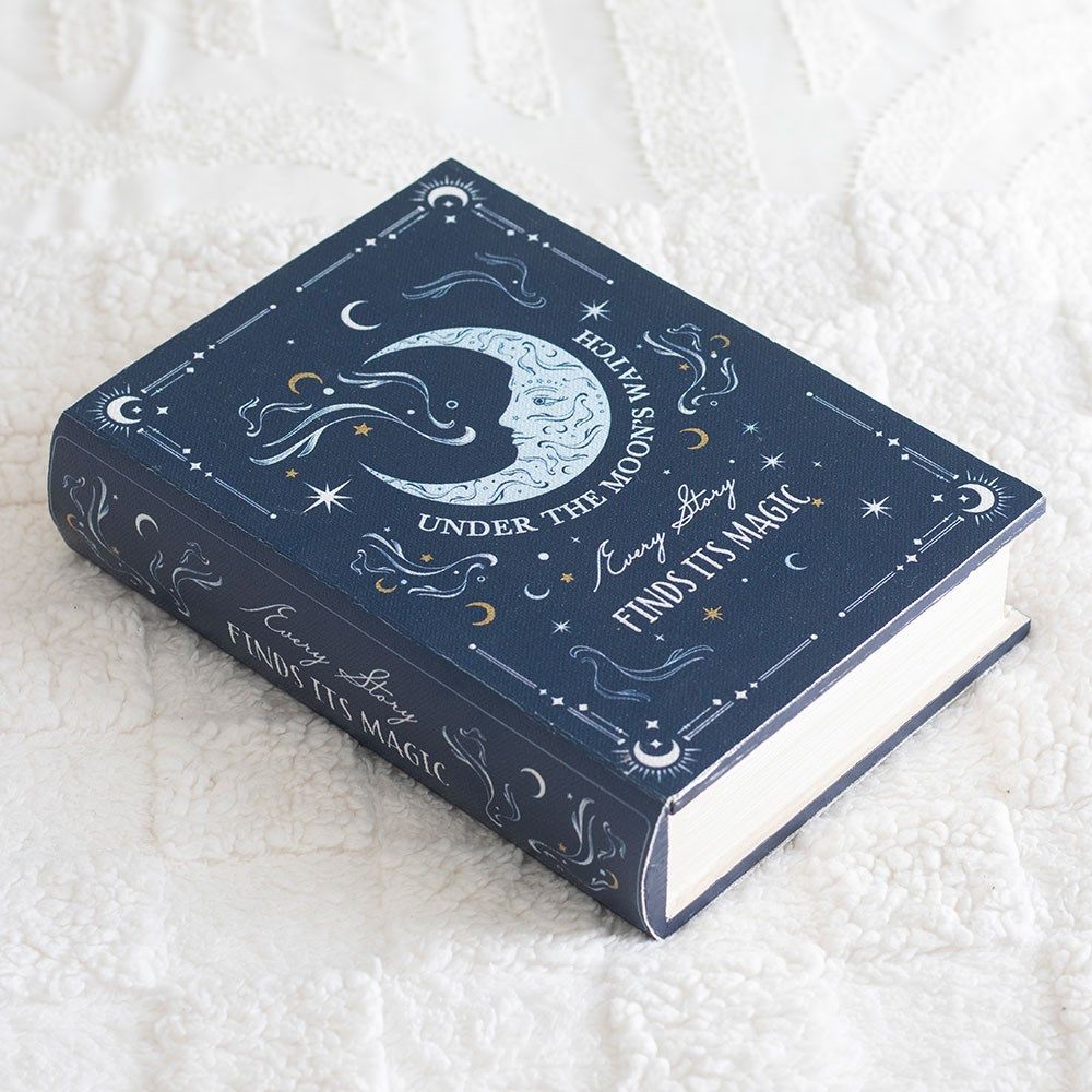 Blue Moon - Book Shaped Storage Box
