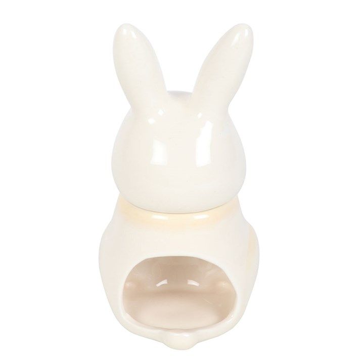 Tall Ceramic Bunny Burner/Wax Melter