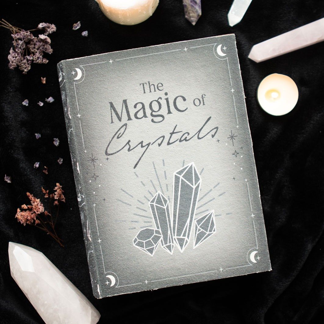 The Magic of Crystals - Book Shaped Storage Box