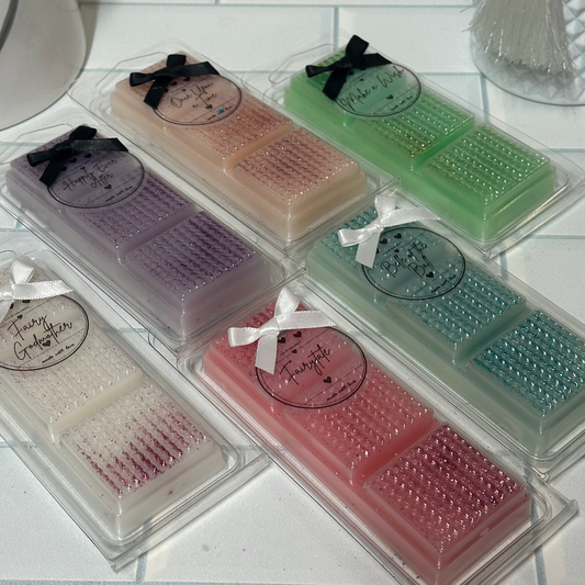 Classic 3 Square Wool Clamshell Snap Bar Wax Melts  - FAIRYTALE Collection