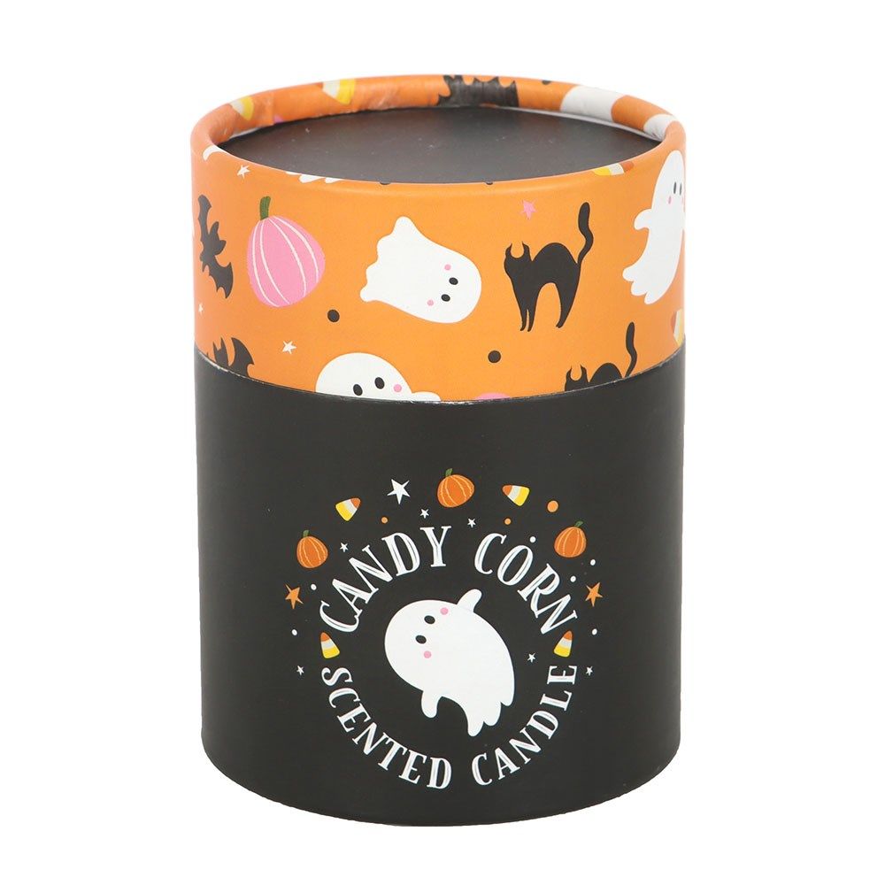 Halloween Sweet and Spooky Candy Corn Candle - Candy Corn - Boxed