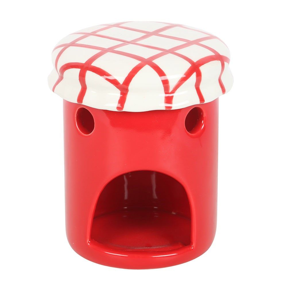 Cherry Jam Jar Oil Burner/Wax Melter