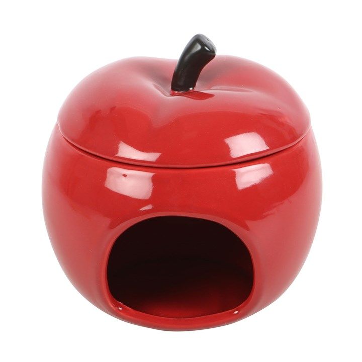 Red Ceramic Apple Burner/Wax Melter