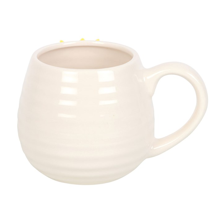 White Daisy Mug