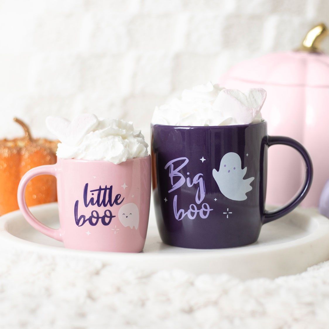 Halloween - Big Boo Little Boo Mug Set