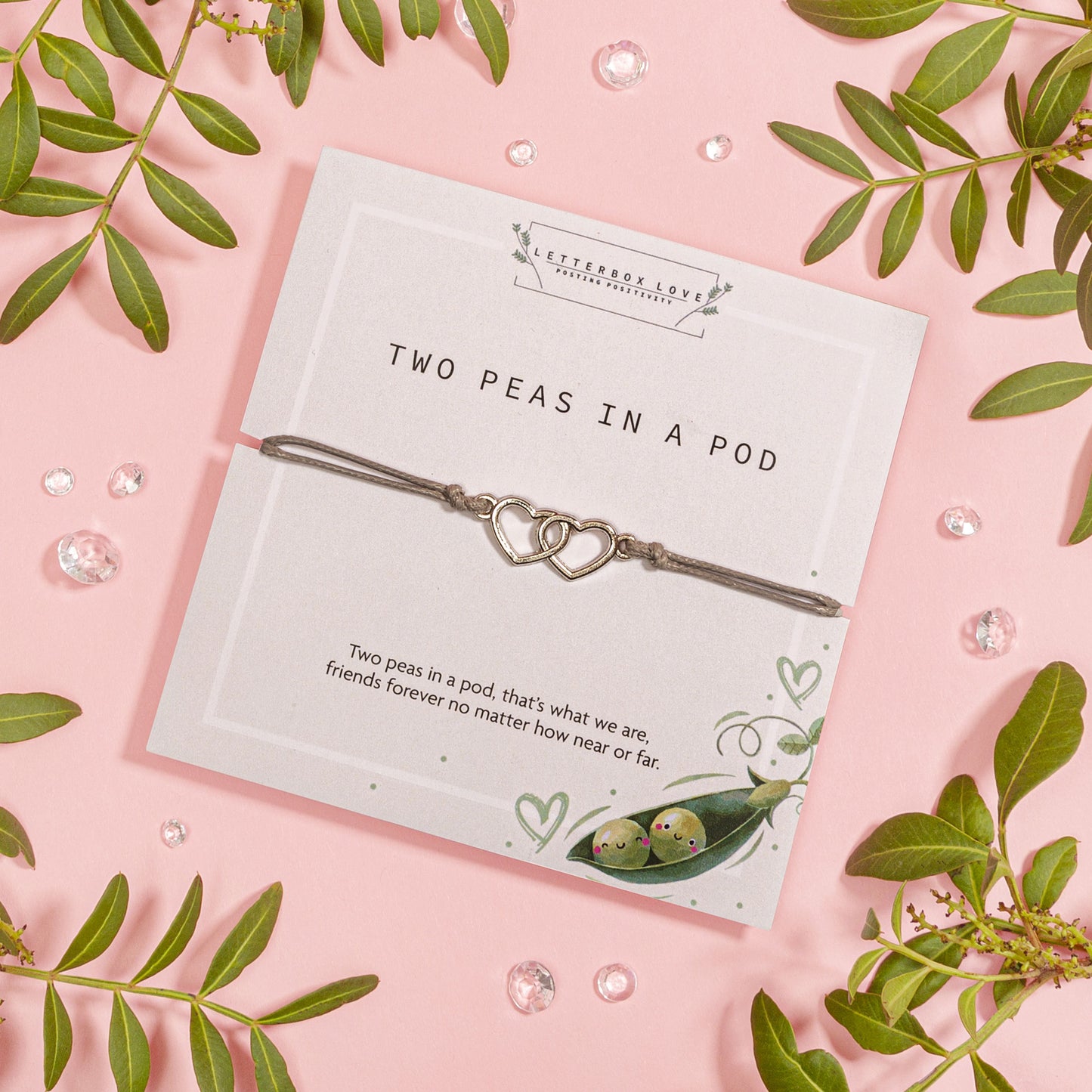 Two Peas In A Pod Friendship Bracelet