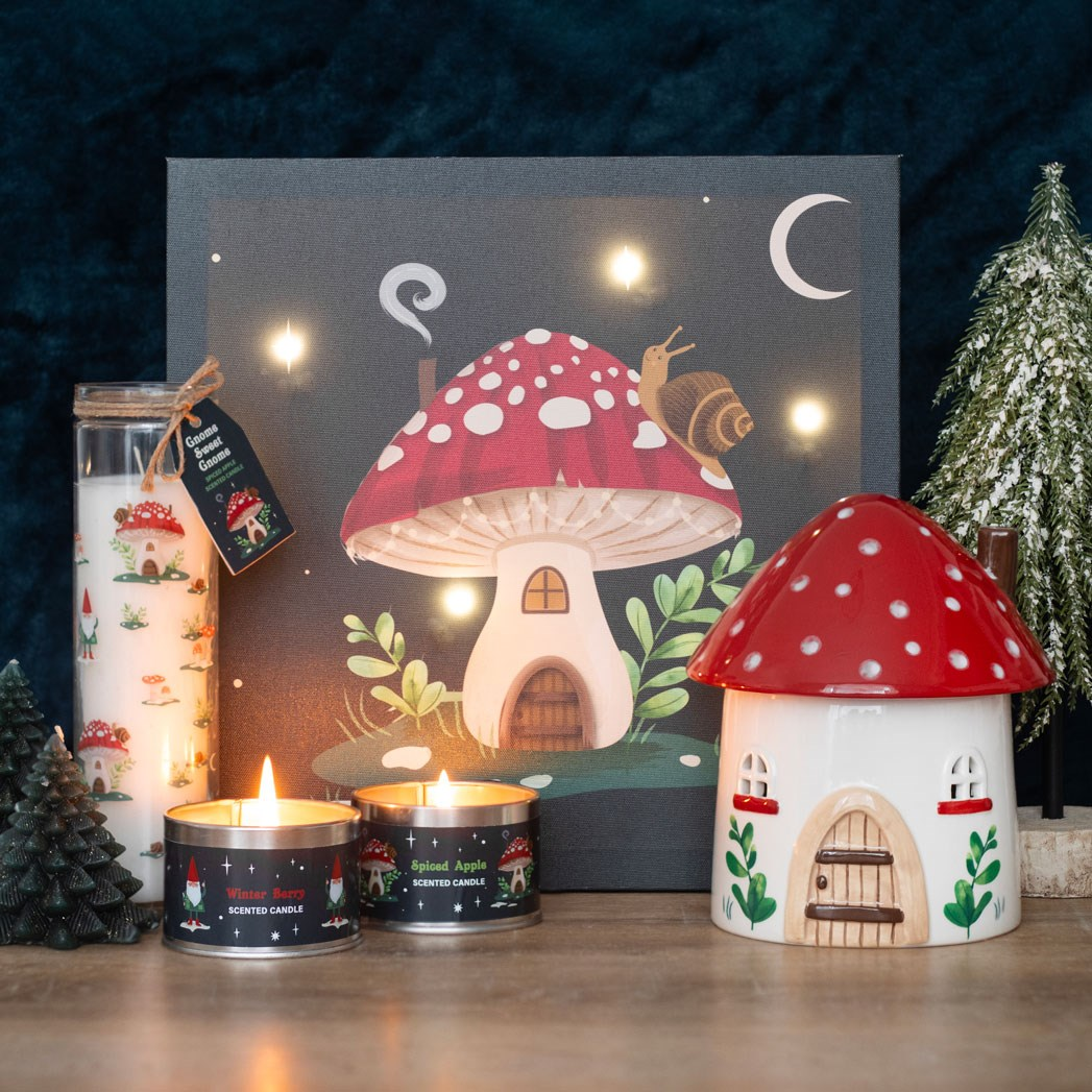 Mushroom House Toadstool Burner/Wax Melter
