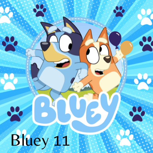 20 oz Skinny Tumbler - Bluey