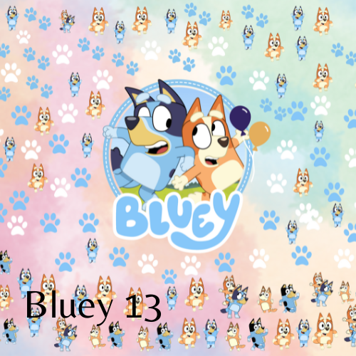 20 oz Skinny Tumbler - Bluey