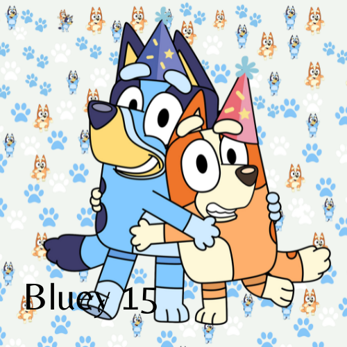 20 oz Skinny Tumbler - Bluey