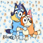 20 oz Skinny Tumbler - Bluey
