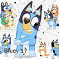 20 oz Skinny Tumbler - Bluey