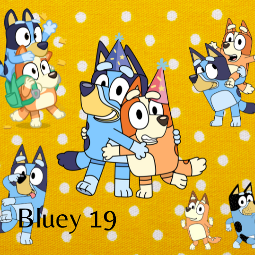 20 oz Skinny Tumbler - Bluey