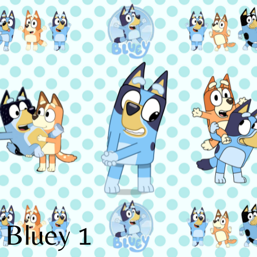 20 oz Skinny Tumbler - Bluey