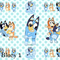 20 oz Skinny Tumbler - Bluey
