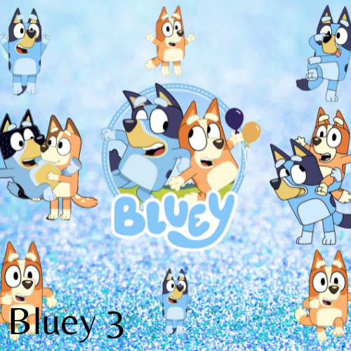 20 oz Skinny Tumbler - Bluey