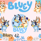 20 oz Skinny Tumbler - Bluey