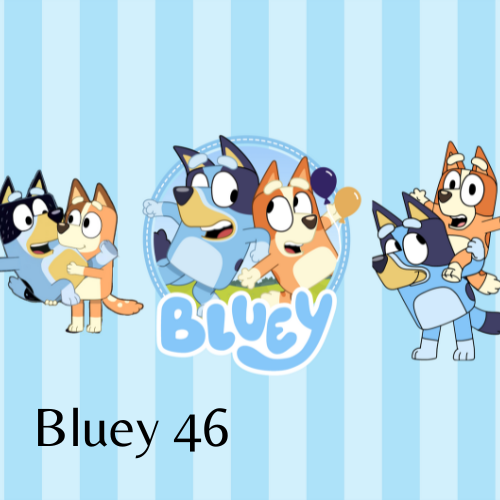 20 oz Skinny Tumbler - Bluey
