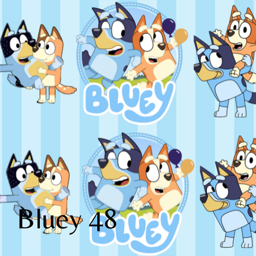 20 oz Skinny Tumbler - Bluey