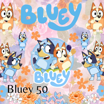20 oz Skinny Tumbler - Bluey