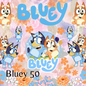 20 oz Skinny Tumbler - Bluey