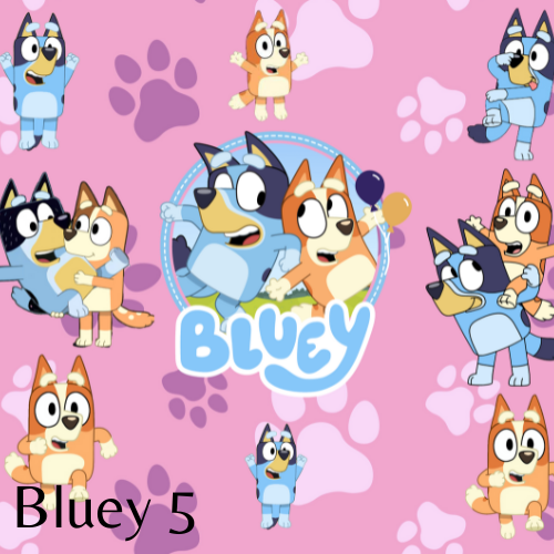 20 oz Skinny Tumbler - Bluey