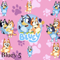 20 oz Skinny Tumbler - Bluey