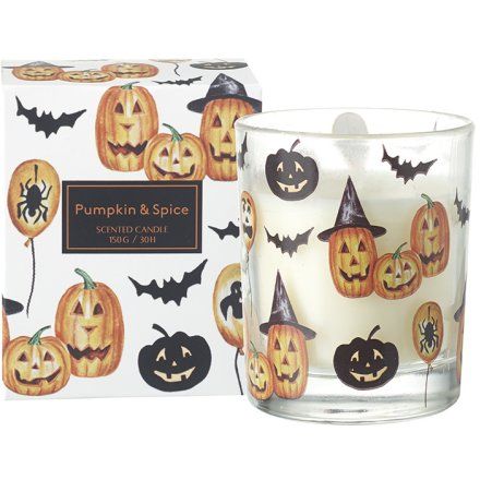 Pumpkin and Spice Candle Jar - Gift Boxed
