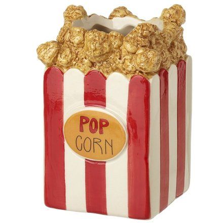 Novelty Cinema Popcorn Flower Vase