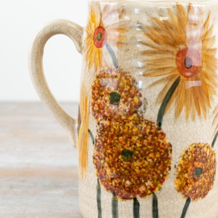 Sunflower Jug Vase