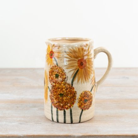 Sunflower Jug Vase