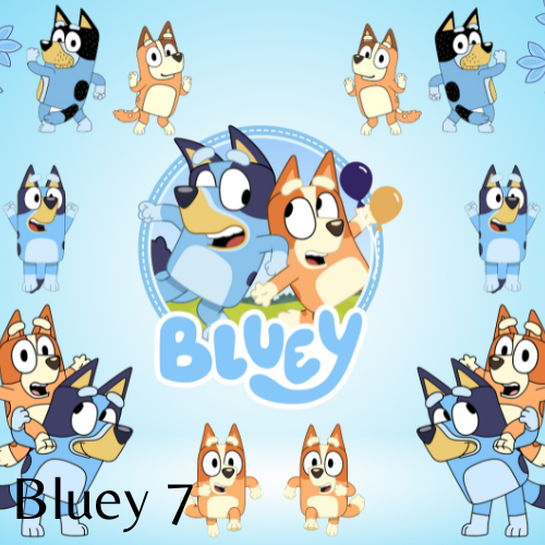 20 oz Skinny Tumbler - Bluey