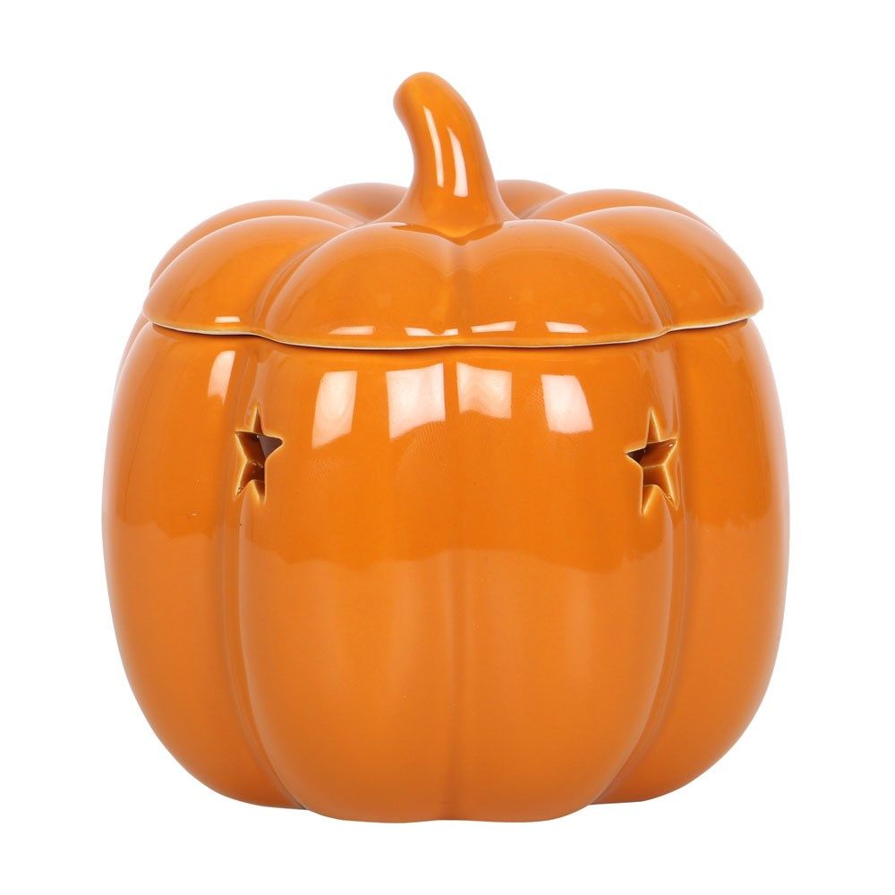 Halloween / Autumn - Orange Ceramic Pumpkin Wax Melter