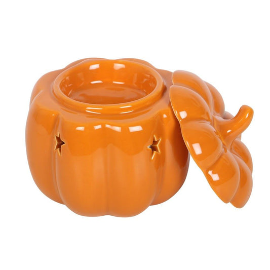 Halloween / Autumn - Orange Ceramic Pumpkin Wax Melter