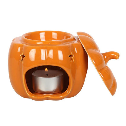 Halloween / Autumn - Orange Ceramic Pumpkin Wax Melter