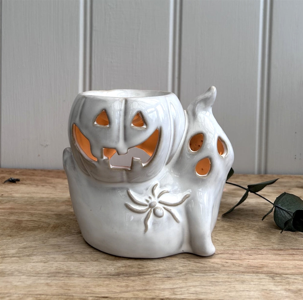 HALLOWEEN / AUTUMN  Ghost & Pumpkin Oil Burner/Wax Melter