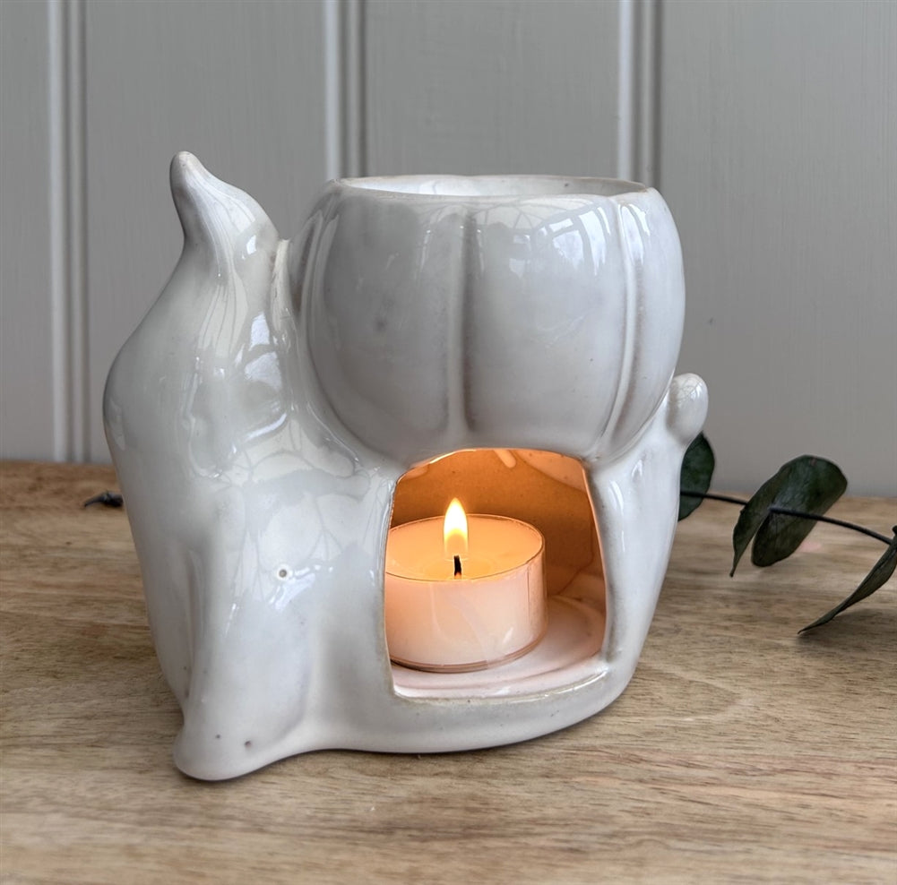 HALLOWEEN / AUTUMN  Ghost & Pumpkin Oil Burner/Wax Melter