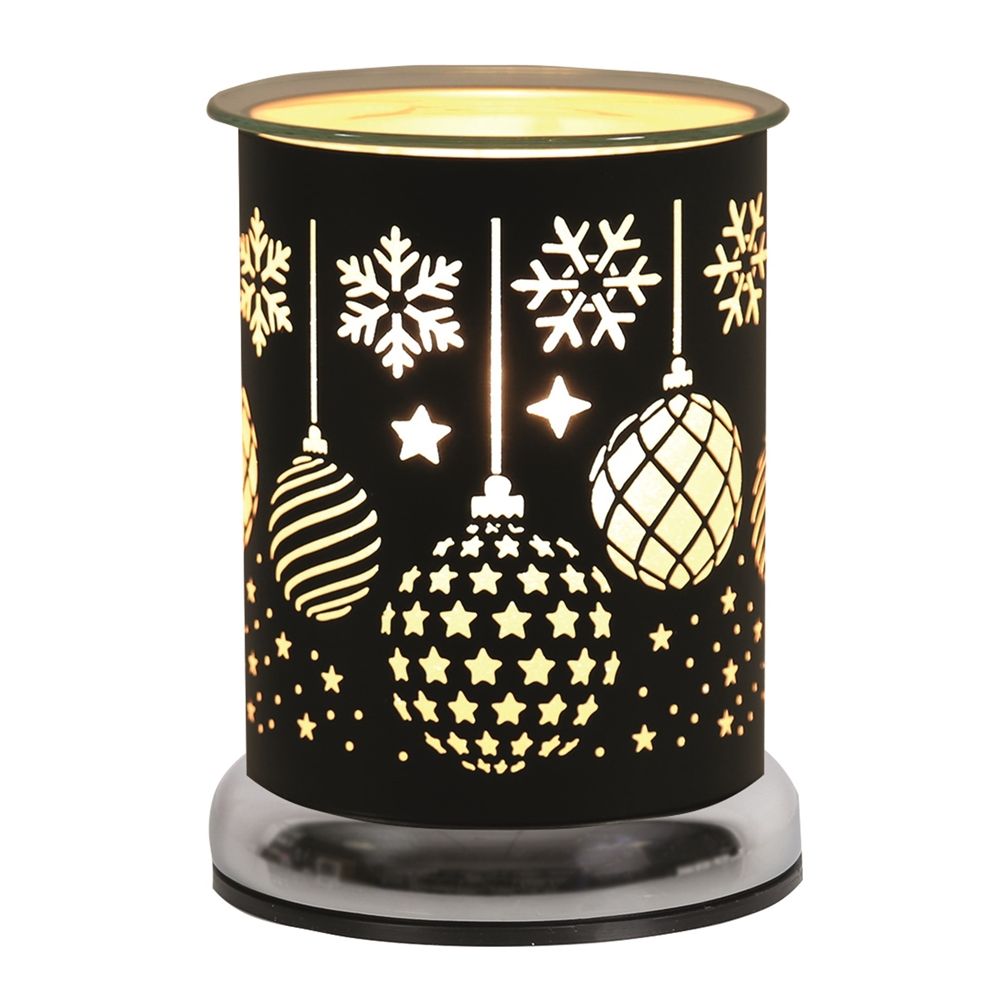 CHRISTMAS - Bauble Light Up Electric Oil Burner