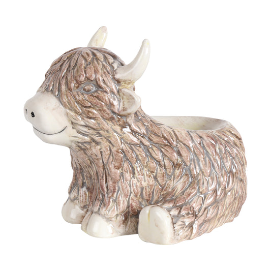 Sitting Highland Cow Oil Burner / Wax Melter
