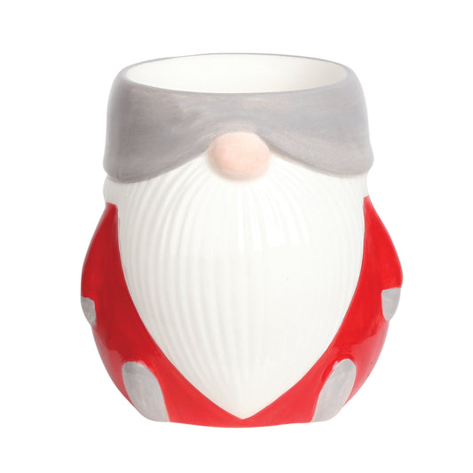 Santa Gonk Oil Burner/Wax Melter - Red White & Grey