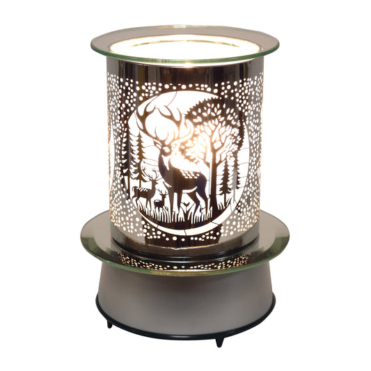 Electric Carousel Stag Oil Burner / Wax Melter - Black