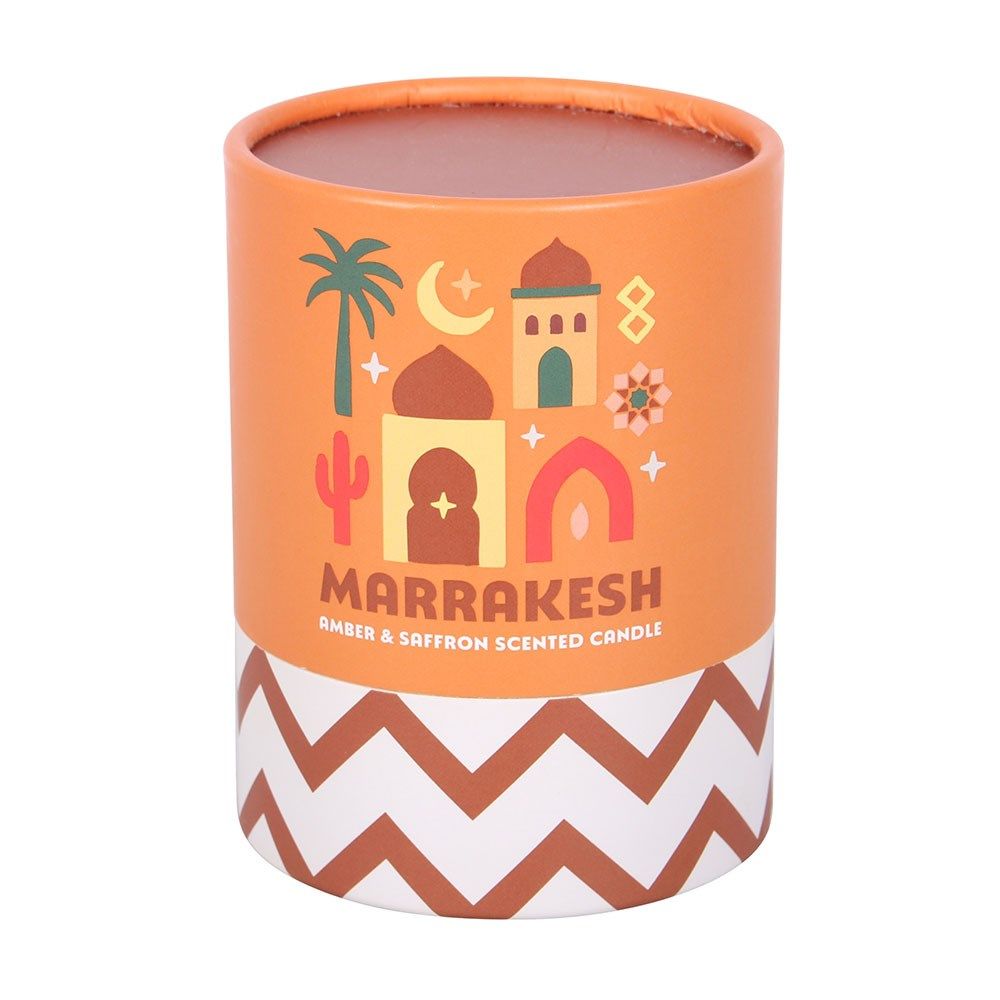Marrakesh Amber & Saffron Scented Candle
