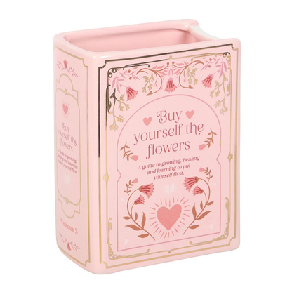Fairytale Collection - Ceramic Book Shaped Vase