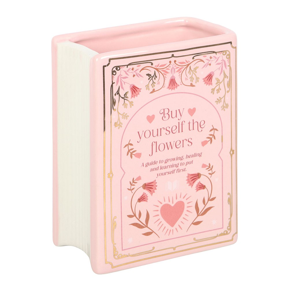 Fairytale Collection - Ceramic Book Shaped Vase