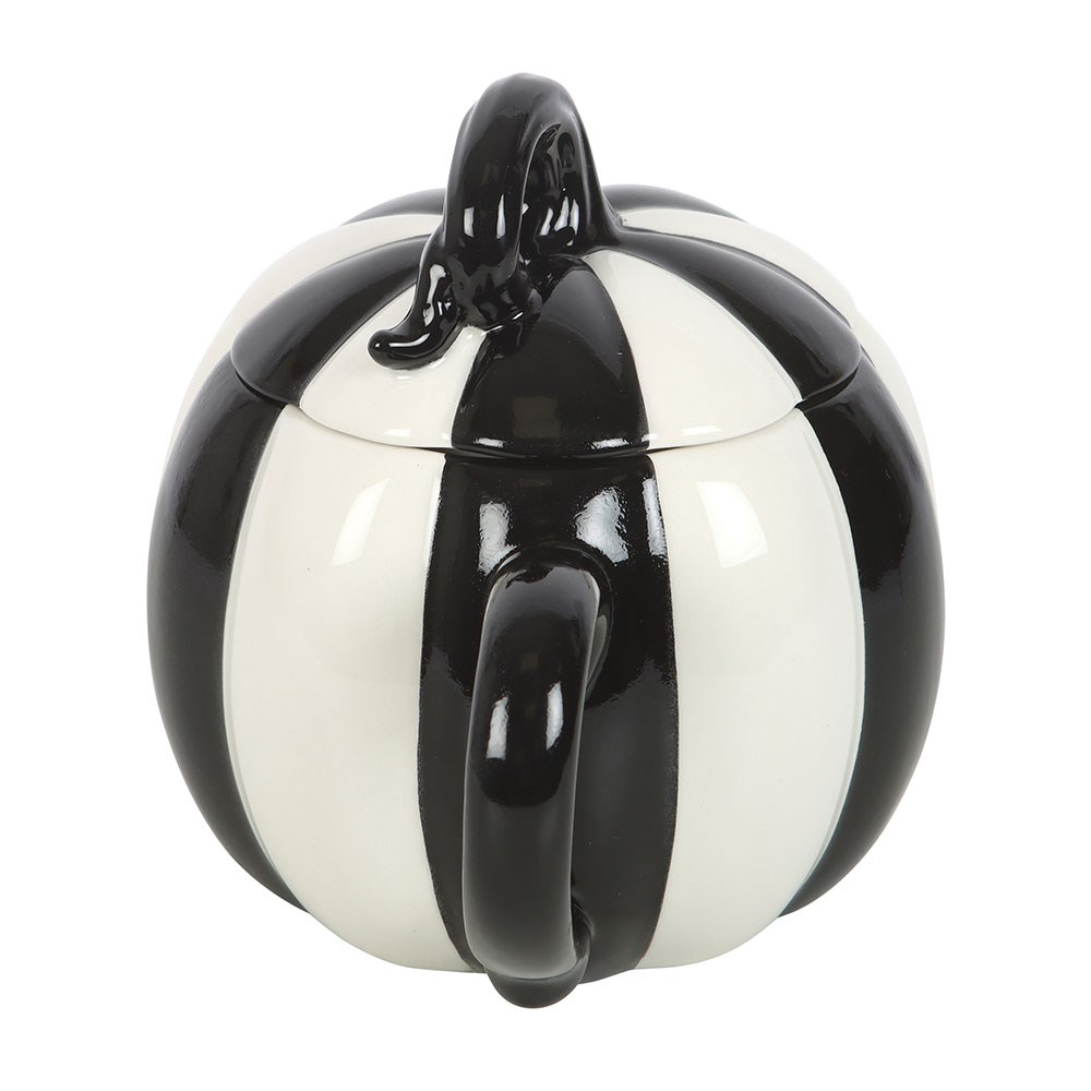 Black & White Pumpkin Mug