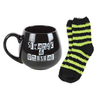 Halloween - Strange and Unusual Mug and Socks Set