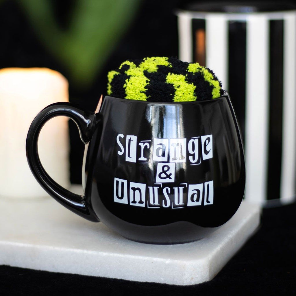 Halloween - Strange and Unusual Mug and Socks Set