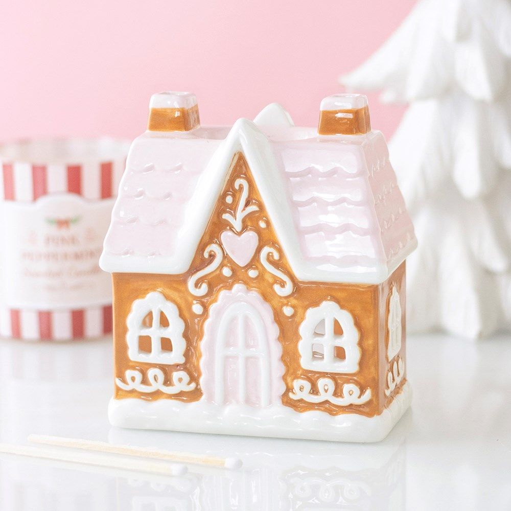 Sugarplum GINGERBREAD HOUSE  - Oil Burner / Wax Melter