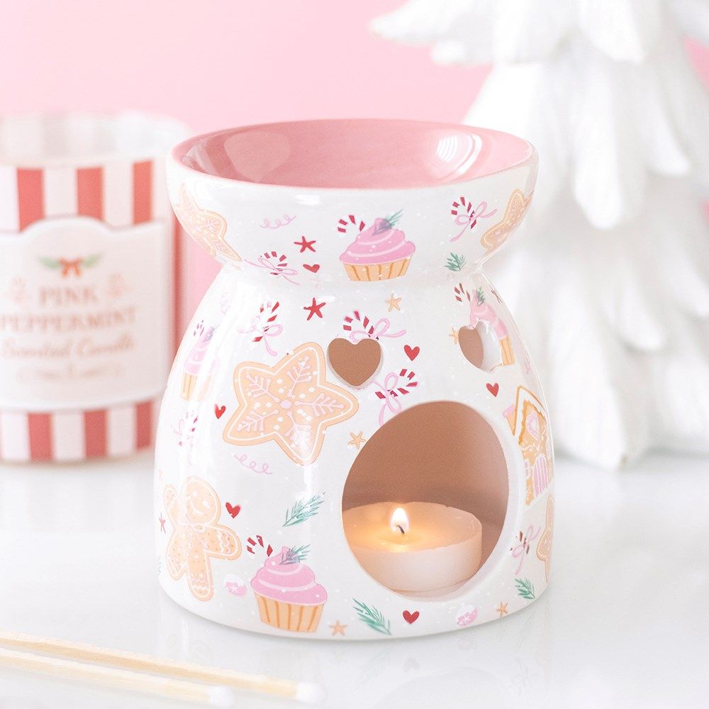 Sugarplum Bakery Printed  - Oil Burner / Wax Melter